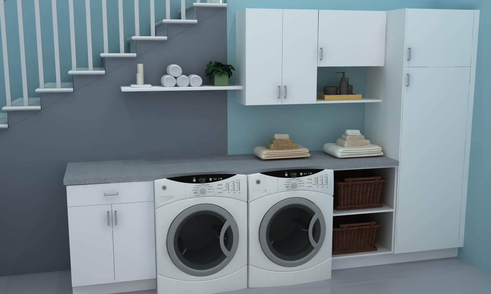 Laundry Room Hamper Cabinet - Bing images