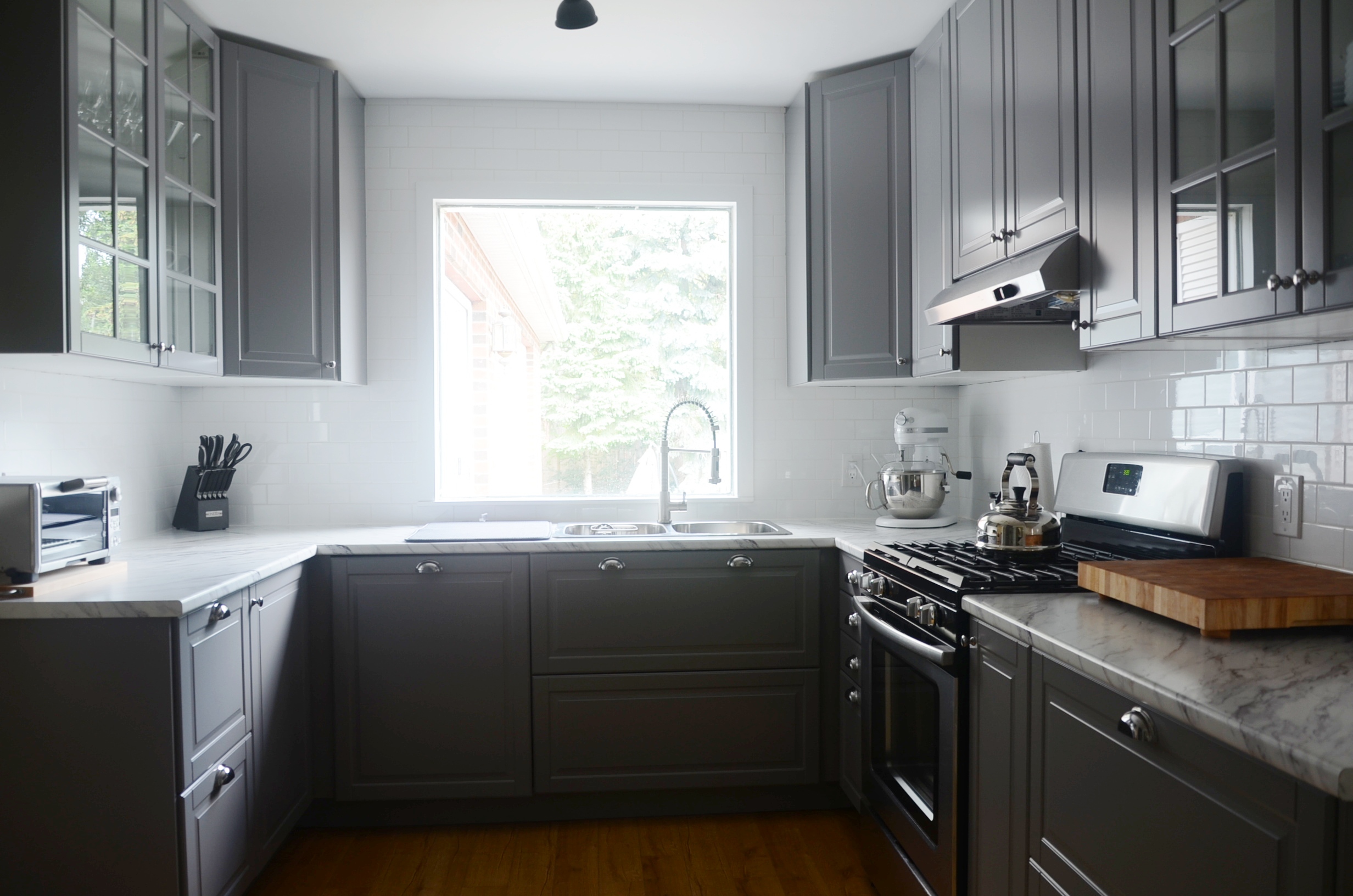 A Modern IKEA Kitchen Renovation in Less Than a Month