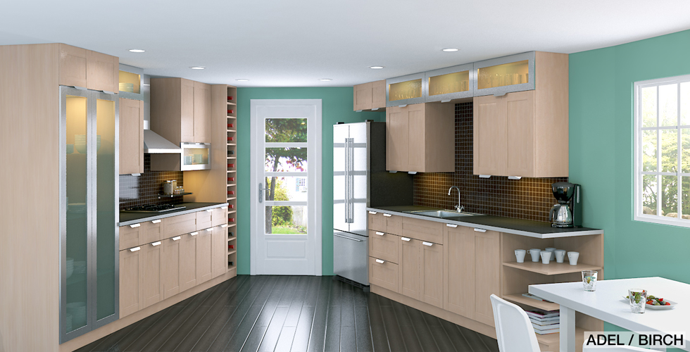 Maximize Kitchen Storage Space With Stacked Cabinets