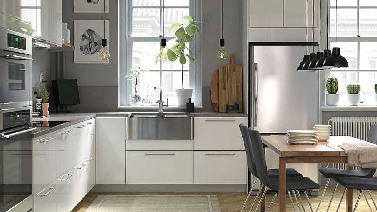 IKEA Kitchen corner cabinets