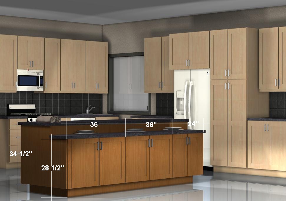 Kitchen Island Configurations Storage On Both Sides With