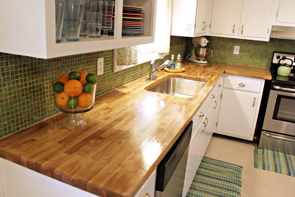  IKEA  countertops  wood