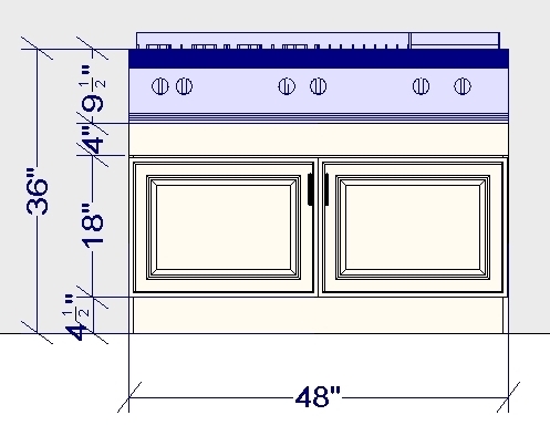 Customize An Ikea Cabinet For A Front Controlled Gas Cooktop