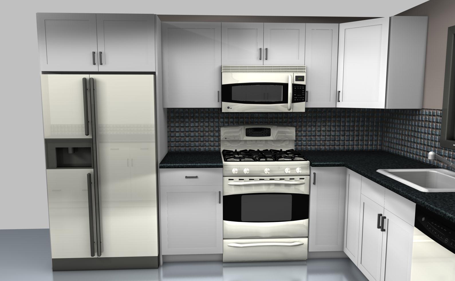 Wall Oven Cabinet - Built-In Kitchen Appliance Cabinetry - CliqStudios