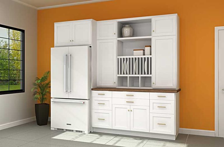 2 Ikea Kitchen With A Built In Hutch 768x502 