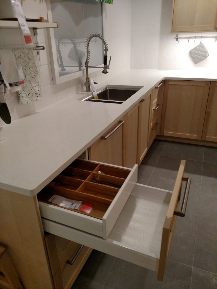 A Look at SEKTION in the IKEA Kitchen Showroom