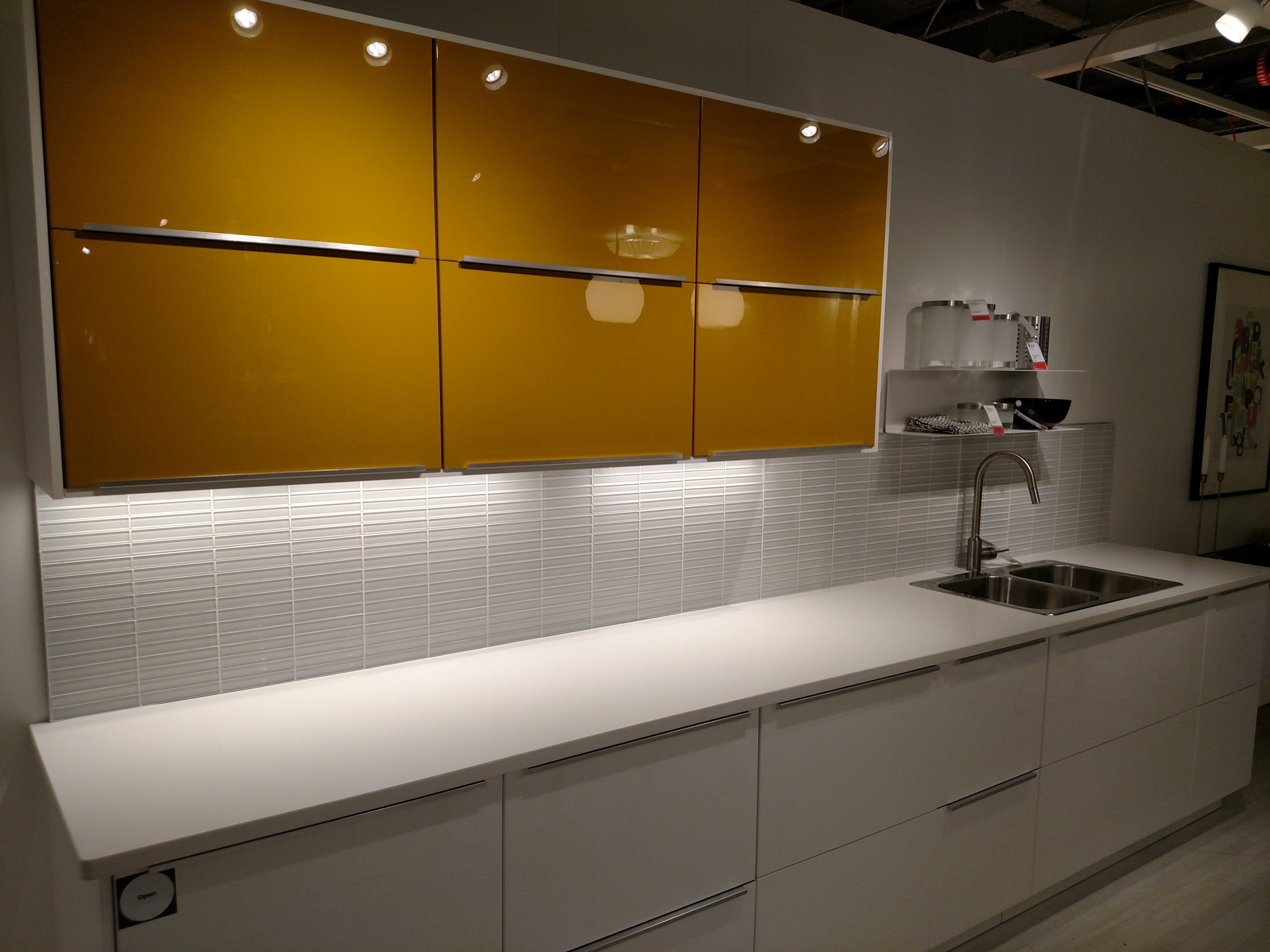 A Look at SEKTION in the IKEA Kitchen Showroom