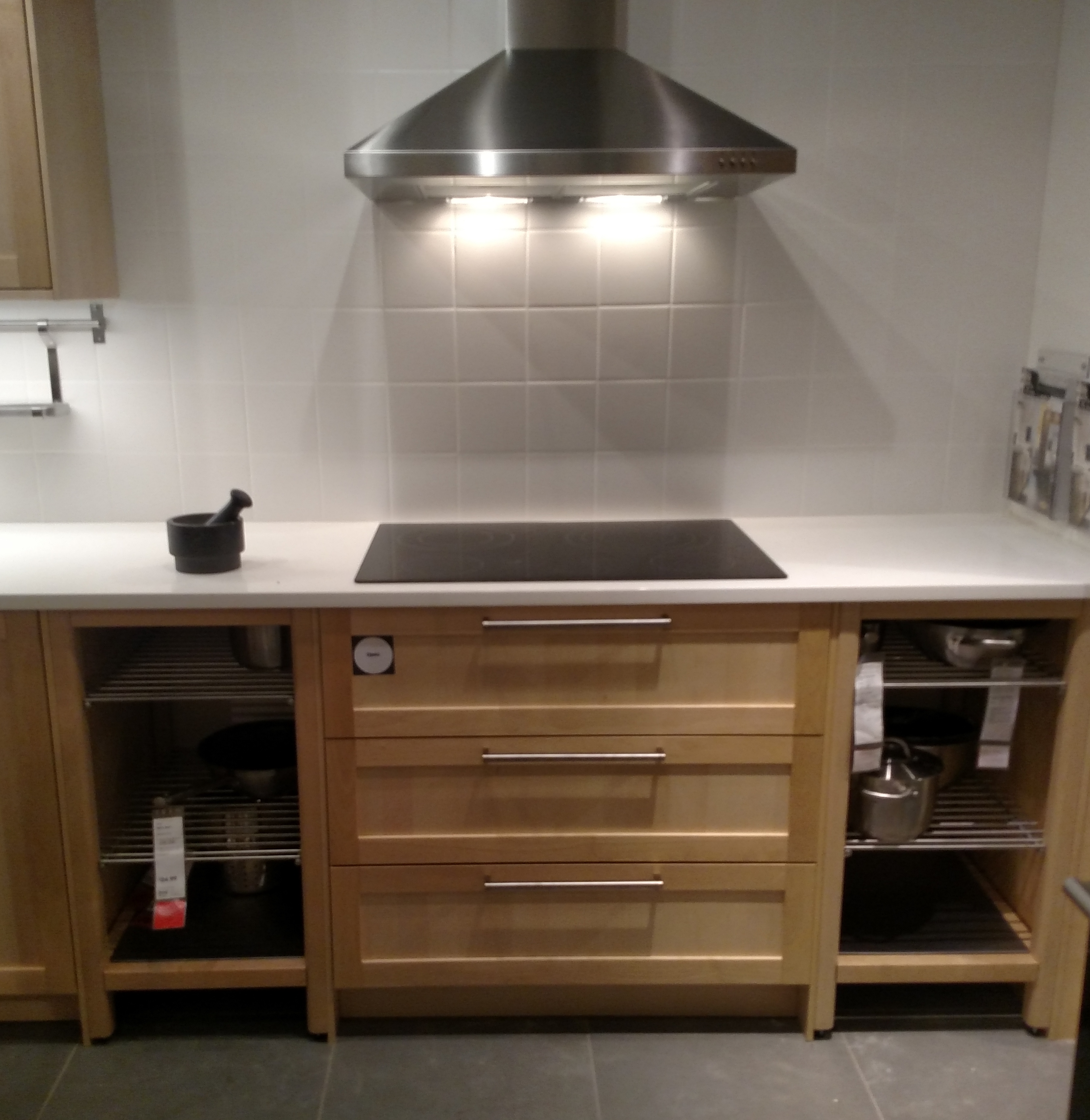 A Look at SEKTION in the IKEA  Kitchen  Showroom