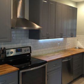 Live from Texas: Photos of IKD's First IKEA Kitchen Design Using SEKTION!