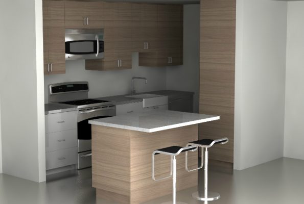 Our Kitchen Designers Share Their Small IKEA Kitchen Secrets   Small Ikea Kitchen Island 595x400 