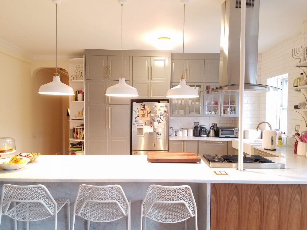IKEA Kitchen with BODBYN doors