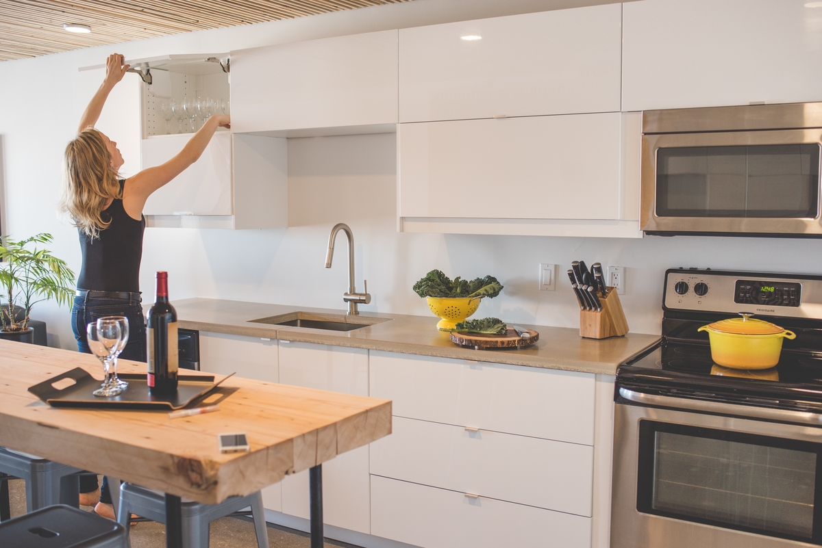 A Bright and Warm White IKEA Kitchen in Yellowknife, Canada