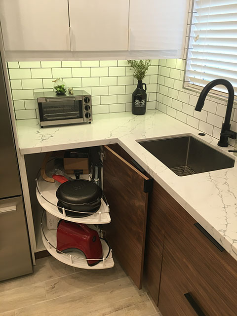 ikea kitchen mid century modern (4)