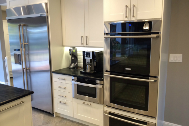 Kitchen Appliances, Mini Fridge And Microwave Cabinet Ikea