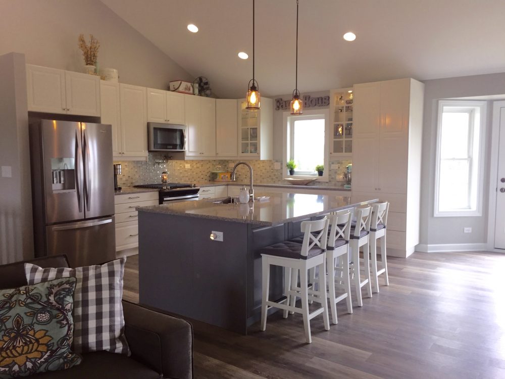 A Modern Farmhouse Kitchen for A Self-Described "IKEA Freak"