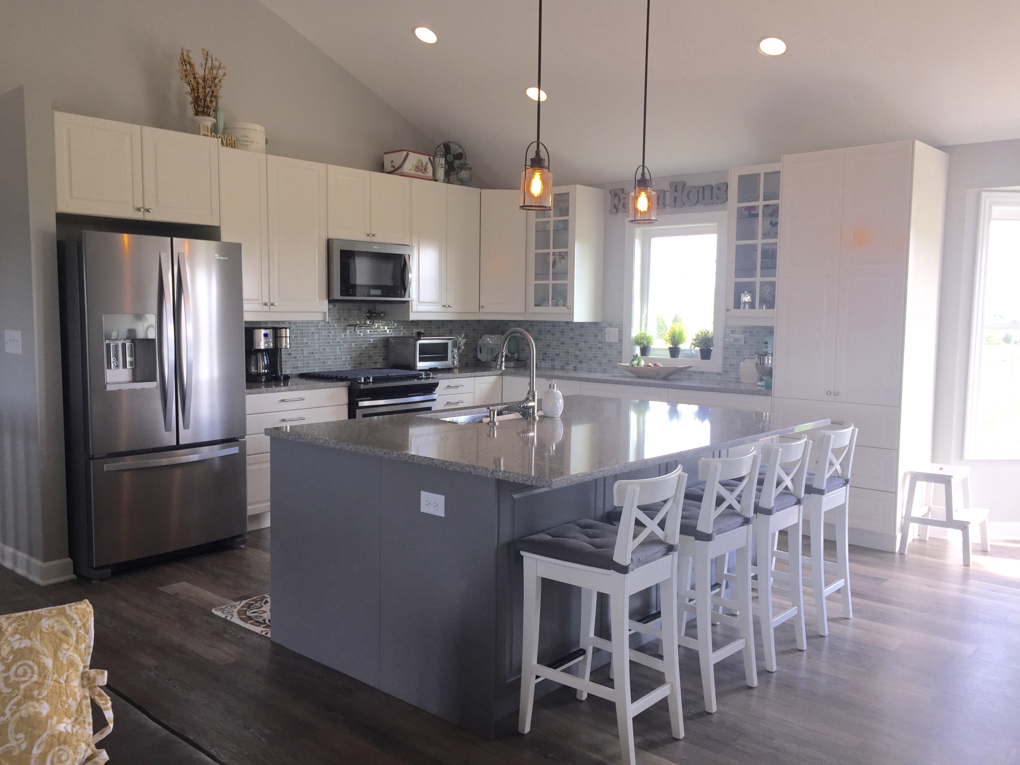 A Modern Farmhouse Kitchen for A Self-Described "IKEA Freak"