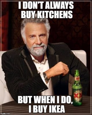 The Most Interesting Man in the World buys IKEA for his kitchen