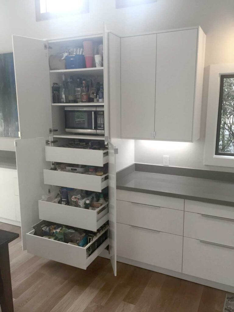 IKEA Kitchen Design - drawer storage