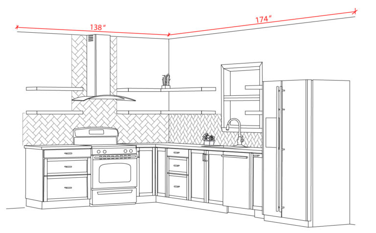 Three IKEA kitchen cabinet designs under $4,000