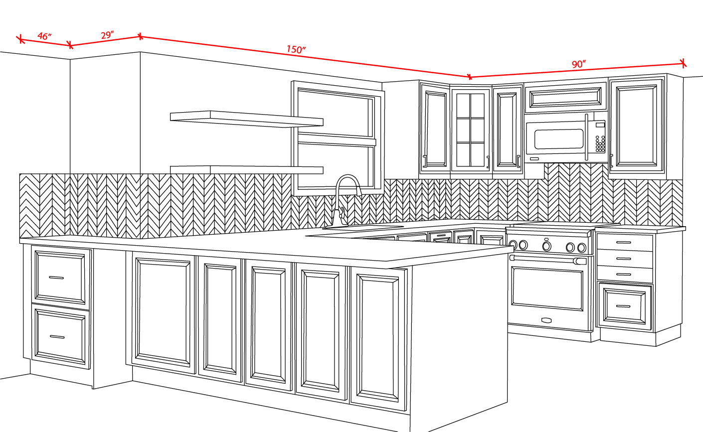 How To Measure For Ikea Kitchen Cabinets - cursodeingles-elena