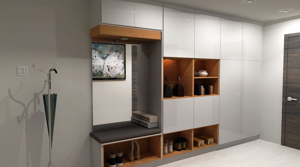 IKEA Mudroom design