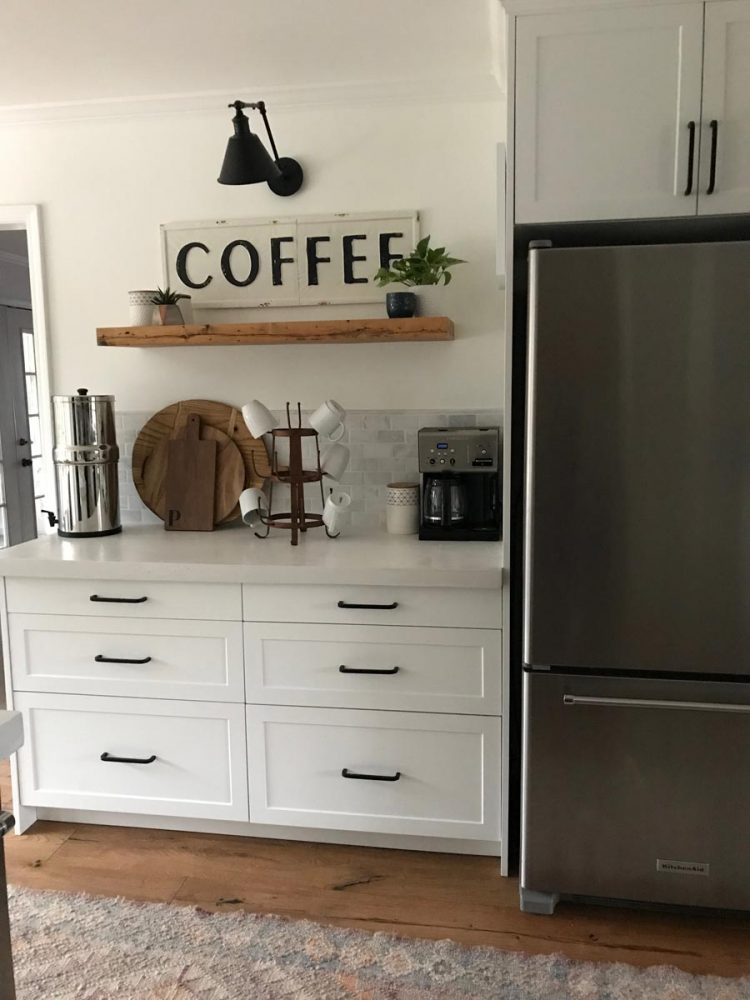 Remodeled Ikea Kitchen Saves The Best, Coffee Station Cabinet Ikea