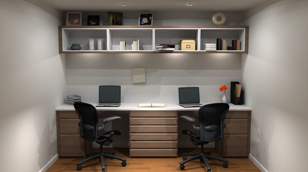 IKEA Cabinetry for Office Space 3