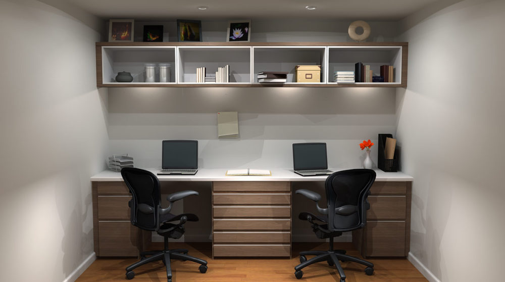 Using IKEA Cabinetry To Create Your Home Office