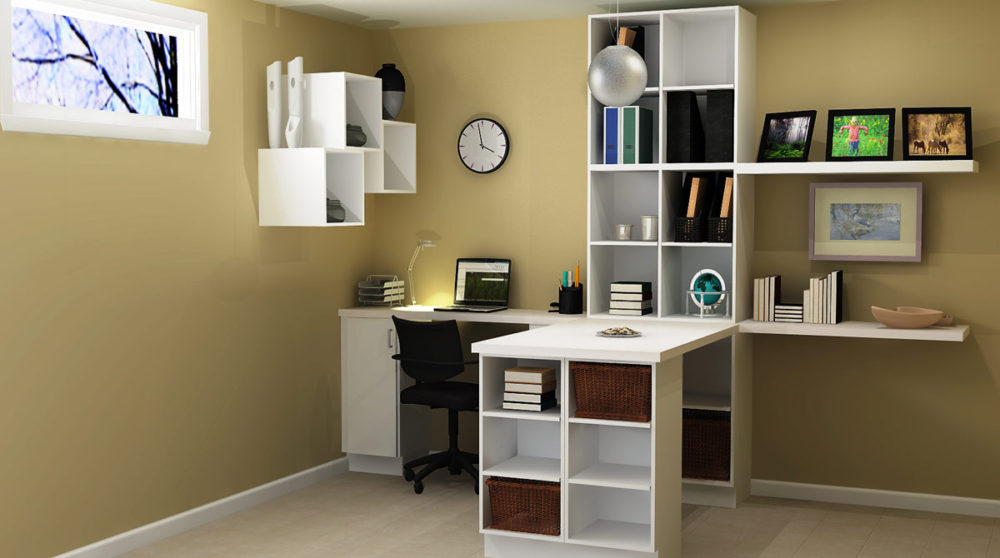 IKEA Cabinetry for Office Space 5