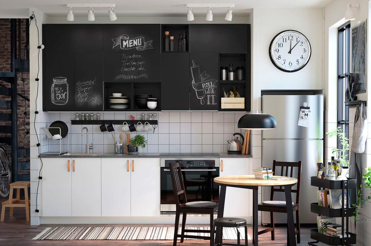 ikea kitchen wall