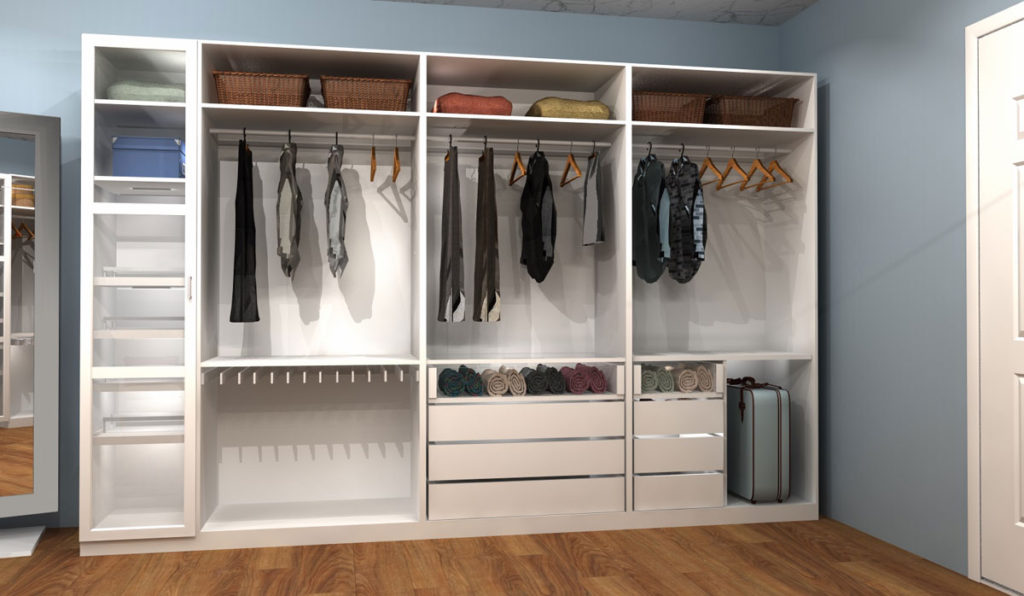 Three IKEA PAX Walk-In Closet Designs Under $4,000