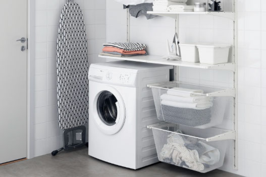 34 Laundry Countertop Ideas for Perfect Storage and Organization