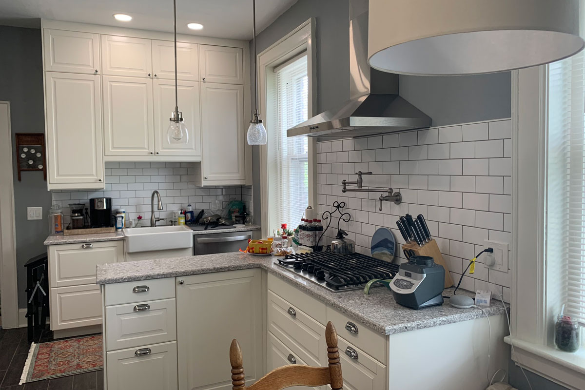 IKEA Cabinetry Is the Right Fit for Customer’s New White Kitchen