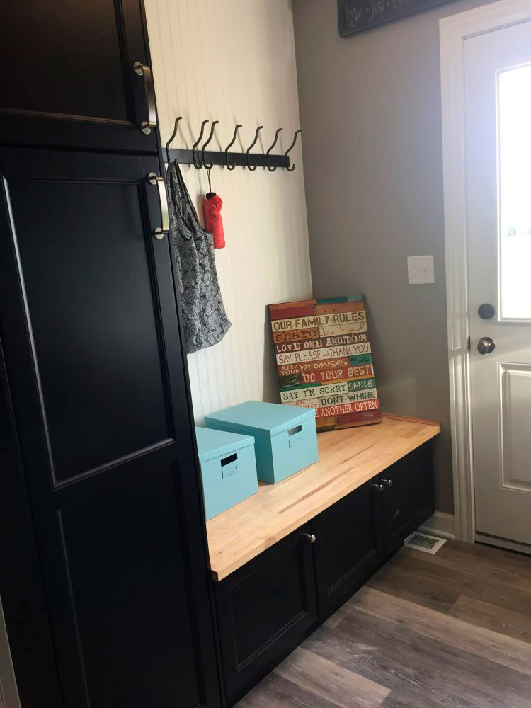 Mudroom Bench Fronts