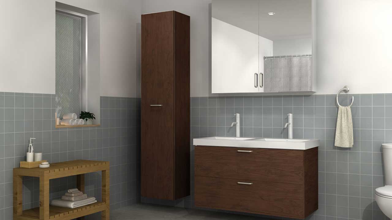 Ikea Morgon S And Storage Solutions For The Master Bath - Small Bathroom Cabinet Storage Ikea