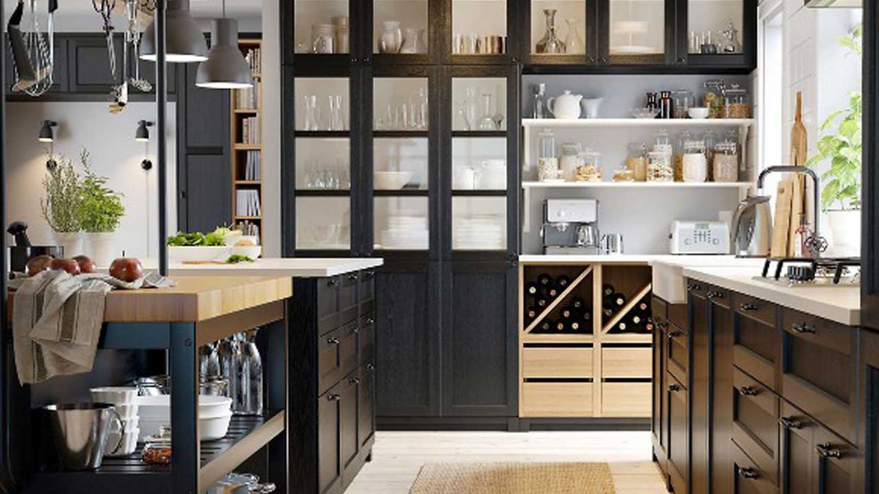 Ikea Organizers For Tall Cabinets, Tall Storage Cabinet With Doors And Shelves Ikea