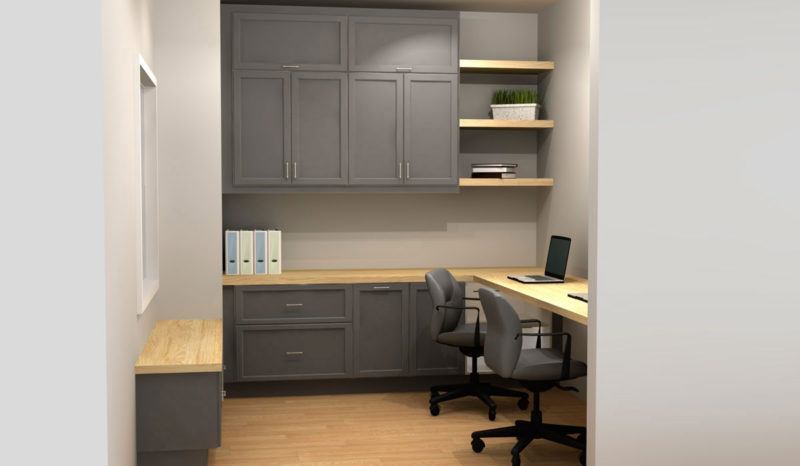 Office With AXSTAD Gray And Banquette 800x466 