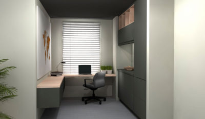 Small Office Ikea Furniture 400x233 