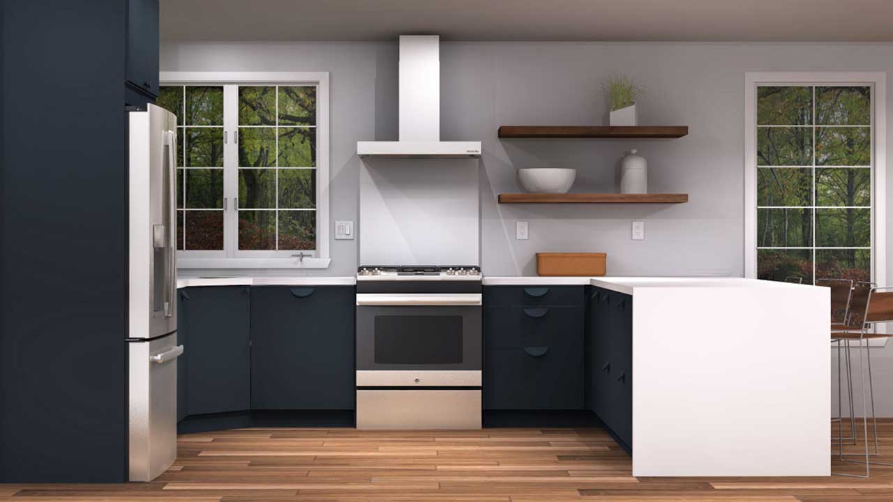 IKEA Kitchen - L shaped