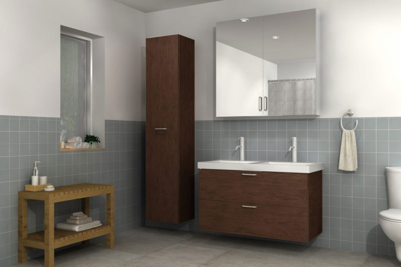 How to Use IKEA Cabinets to Organize Your Bathroom