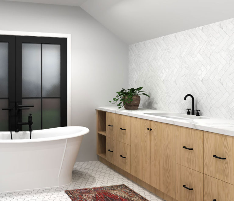 How to Use IKEA Cabinets to Organize Your Bathroom