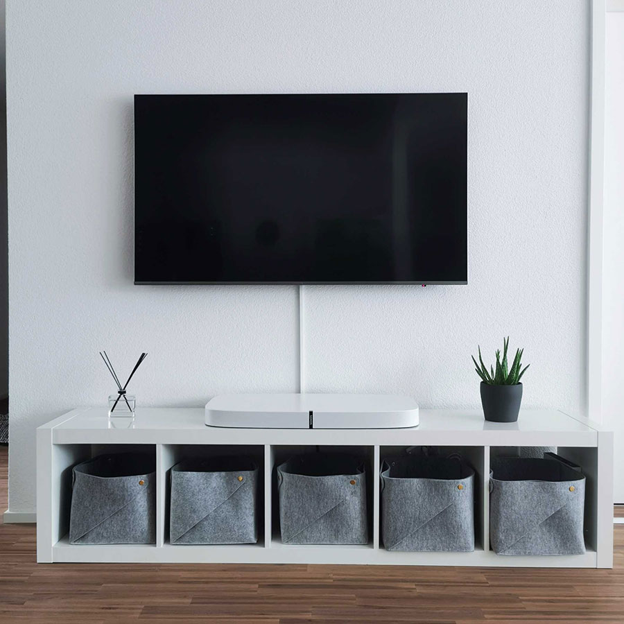 IKEA cabinets for TV stand