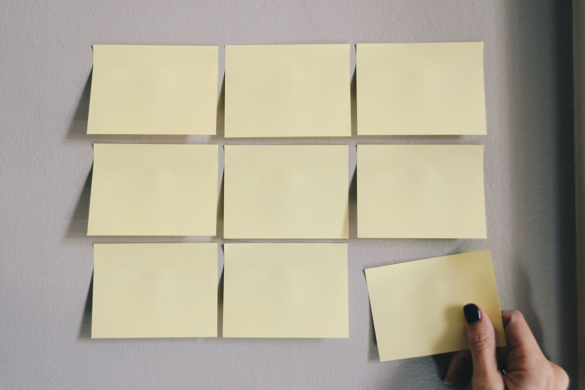 Planning with Sticky Notes