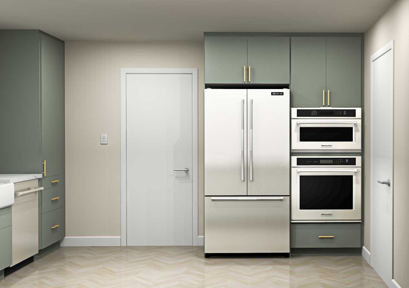 FRYSBAR Top-freezer refrigerator - Stainless steel - IKEA