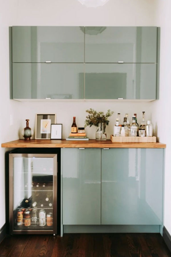 ikea cabinets bar