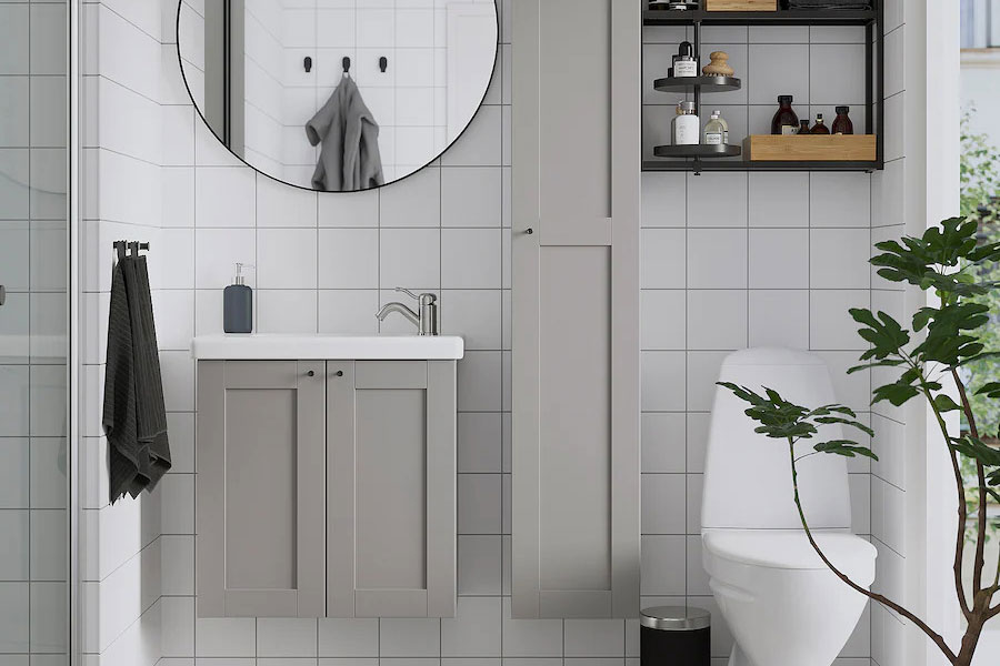 6 Space Saving Ideas For The Tiny Ikea Bathroom - Ikea Bathroom Examples