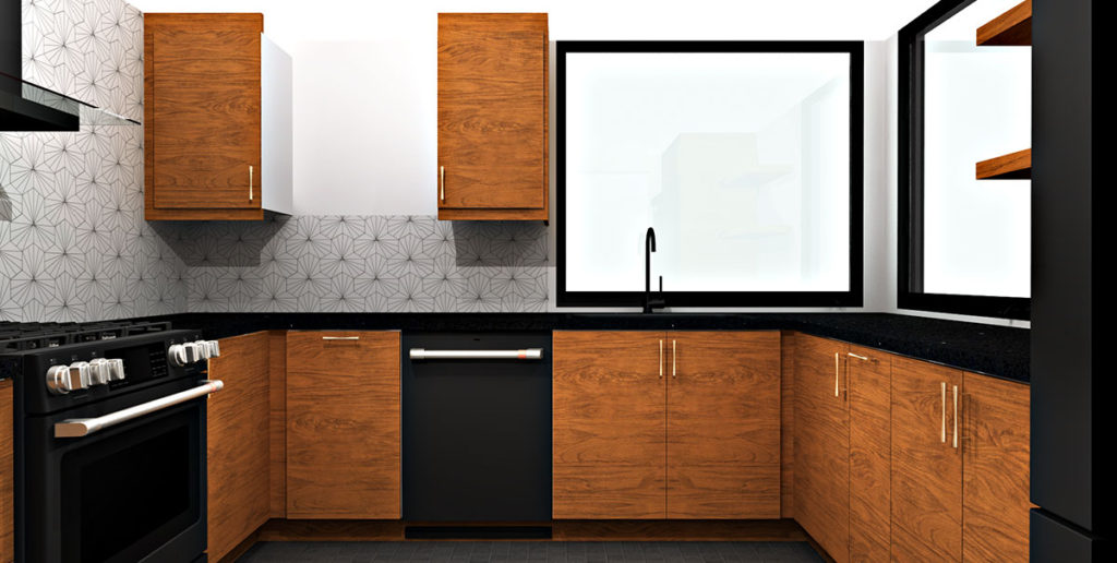 one wall kitchen cabinet