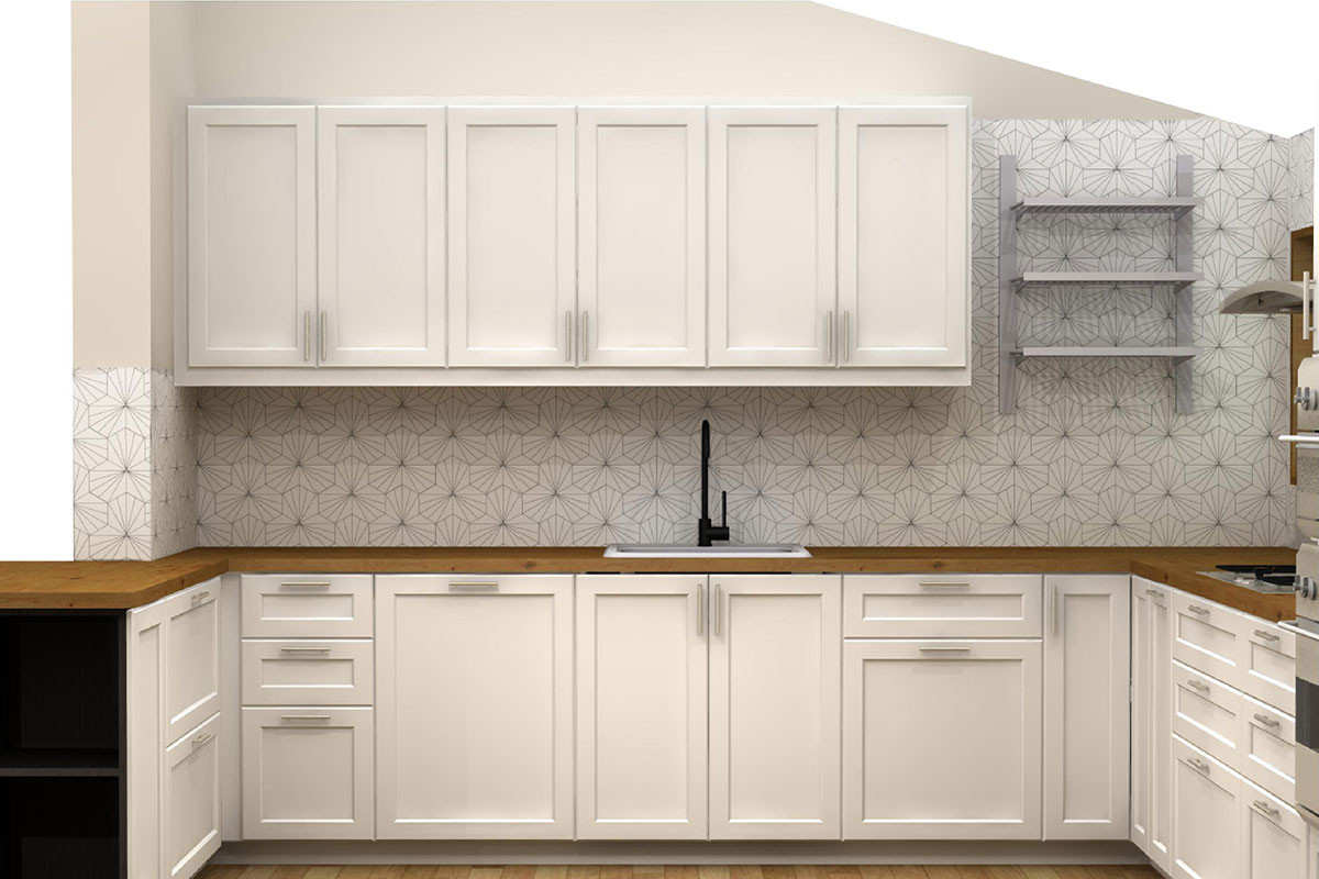 Modern White Kitchen Cabinets - AXSTAD Kitchen Series - IKEA
