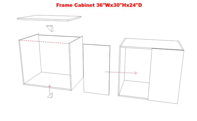 5 Work Arounds For IKEA Kitchen Design Challenges   Ikea Frame Cabinet 02 800x492 