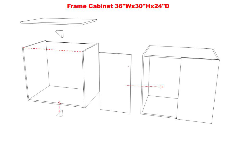 IKEA Frame Cabinet